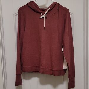 Vuori Women's Hoodie in Desert Rose Heather